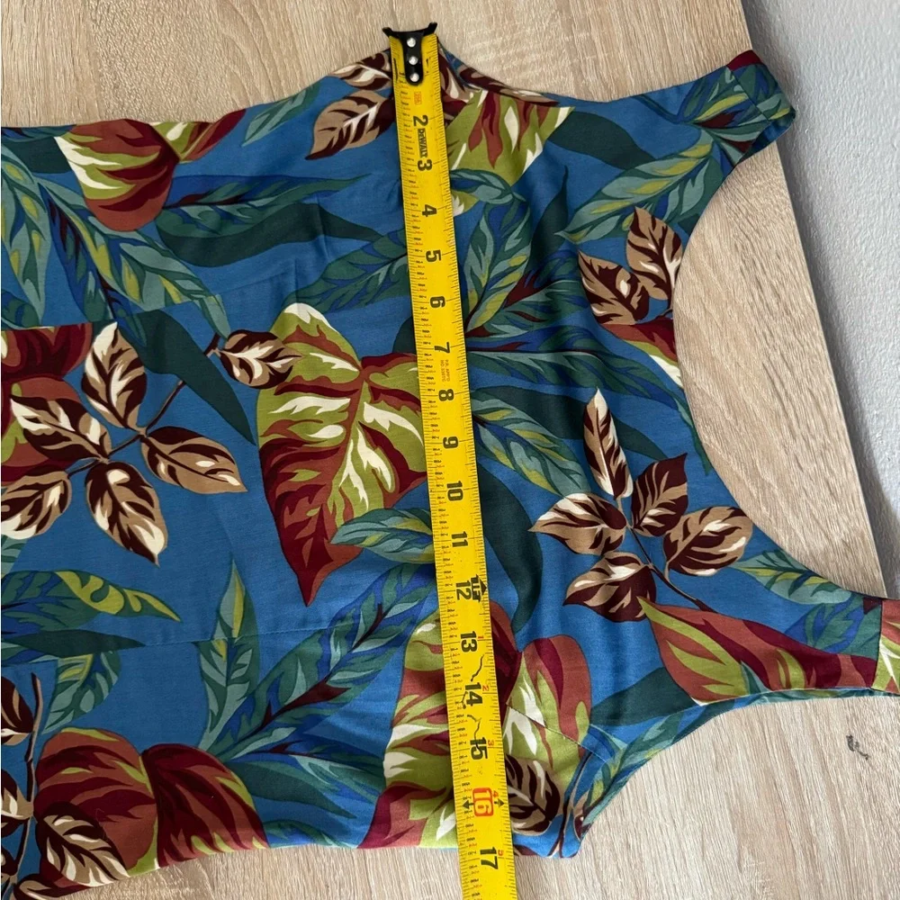 VTG Reyn Spooner Sleeveless Hawaiian Luau Tropical Women’s‎ Sz S